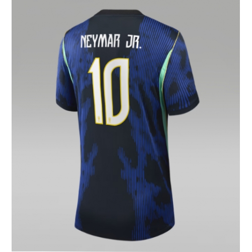 Billige Fotballdrakt Brasil Neymar Jr #10 Replika Bortedrakt Dame VM 2026 Kortermet Billige Fotballdrakt Brasil Neymar Jr #10 Replika Bortedrakt Dame VM 2026 Kortermet